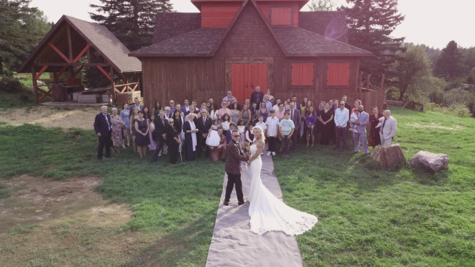 mariage par drone